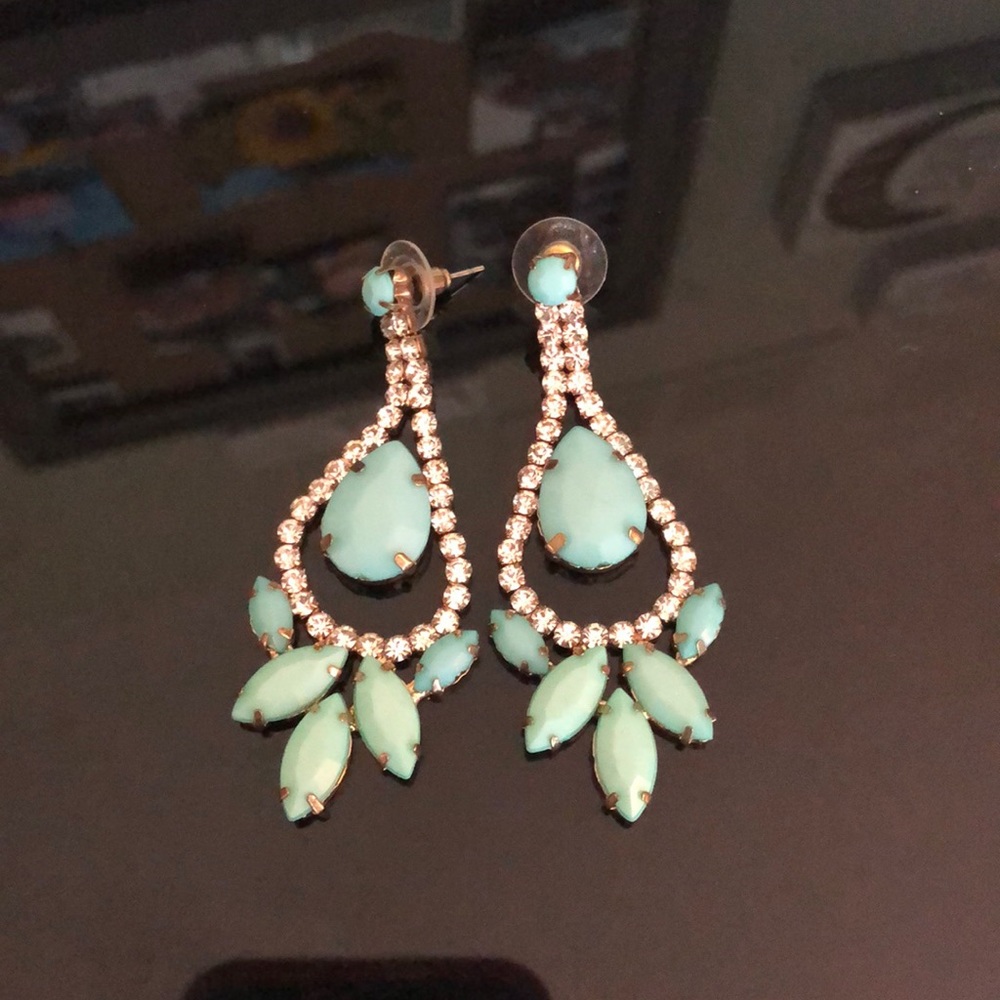 dangly earrings